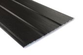 hollow black woodgrain soffit board