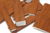 upvc golden oak window trims