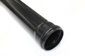 black 110mm floplast rainwater downpipe