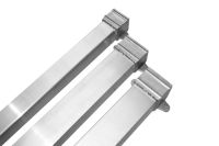 square rectangular aluminium rainwater downpipes