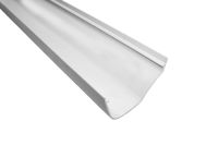 white polypipe ogee plastic gutters