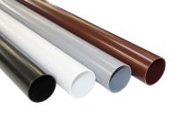 round upvc 68mm rainwater pipes