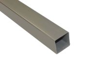 Grey terrain rainwater downpipe