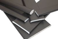 smooth black upvc window trims