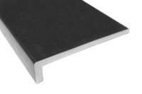 9mm black upvc fascia board