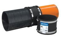 flexible fernco rubber adaptor couplings
