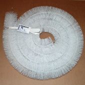 100mm White Hedgehog Gutter Filter