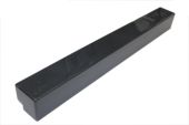 500mm External Fascia Corner (Anthracite Grey 7016 Gloss)