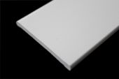 70mm x 6mm Flat Back Architrave (white woodgrain)