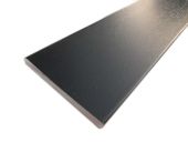 70mm x 6mm Flat Back Architrave (black woodgrain)