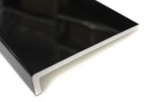 Pack of 2 x 200mm Capping Fascia Boards (black gloss)