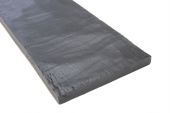 3 Metre x 200mm Black Timber
