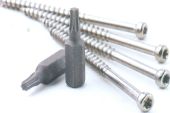 50mm Durafix S/S Trimhead Screws (Box 250)