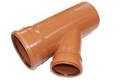 160mm x 45 Deg Double Socket Unequal Junction