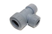 22mm x 15mm x 15mm Tee/One End reducer