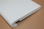 150mm x 16mm Bullnose Fascia (white)