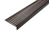 60mm x 15mm Cladding Vent Strip (brown)