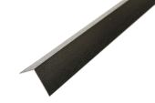 25mm x 25mm Angle (black woodgrain)