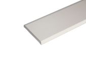 45mm x 6mm Flat Back Architrave (cream)