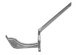 100mm Top Fix Rafter Bracket (mill)