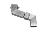 500mm Rect Right Projecting Swanneck (mill)
