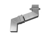 500mm Rect Left Projecting Swanneck (mill)