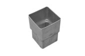 76mm Square Swaged Connector (mill)