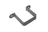 76mm Square Flush Pipe Clip (mill)