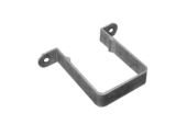 76mm Square 'Stand Off' Pipe Clip (mill)