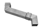 101mm Square x 500mm Projection Swanneck (mill)
