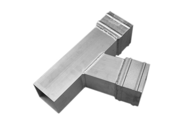 101mm Square Single Branch (mill)