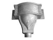 Castleford Large Bow Hopper - 76mm Spigot (mill)