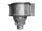 Castleford Small Bow Hopper - 76mm Spigot (mill)