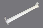 500mm Bullnose Internal Fascia Corner (white)