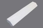 135 Deg x 410mm External Square/Ogee Fascia Angle (white)