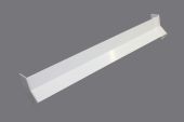 135 Deg x 410mm Internal Square/Ogee Fascia Angle (white)