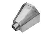 Standard Conical Hopper - 76mm Spigot (mill)