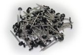 50mm Polynails (black)