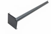 300mm Internal Fascia Corner (Anthracite Grey 7016 Woodgrain)