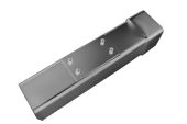 76mm Square Swaged Access Pipe (mill)