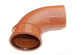 110mm x 90 Deg Single Socket Bend (floplast)