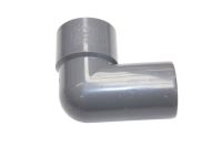 32mm x 90 Deg Conversion Bend ABS (grey)