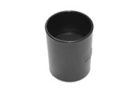 40mm Straight Coupling ABS (black)