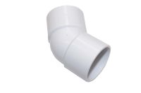 40mm x 135 Deg Bend ABS (white)