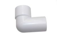 40mm x 90 Deg Conversion Bend ABS (white)