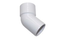 40mm x 135 Deg Conversion Bend ABS (white)