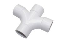 40mm x 92.5 Cross Tee (white)