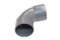 50mm x 92.5 Deg Swept Bend ABS (grey)