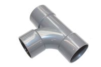 50mm Tee ABS (grey)