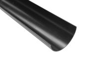 4 Metre Crescent Gutter (black crescent)